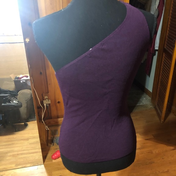 ❤️Jcrew one shoulder fitted tank top - Picture 2 of 3